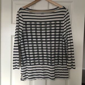 Tory Burch striped top